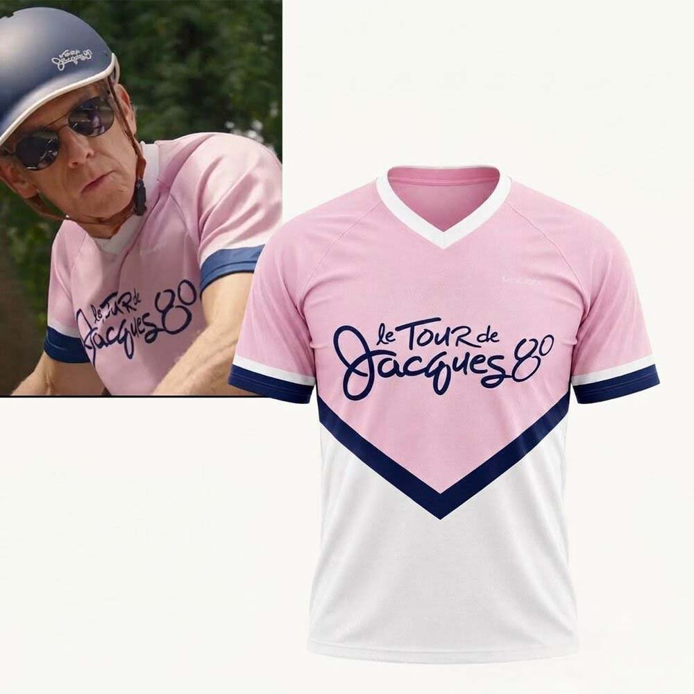 FockerInLaw Greg Focker Ben Stiller Le Tour de Jacques 80 Jersey TShirt Graphic Fan Apparel 1 - Unicasport FockerInLaw Greg Focker Ben Stiller Le Tour de Jacques 80 Jersey TShirt Graphic Fan Apparel