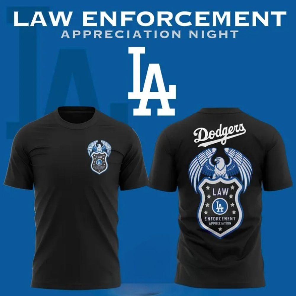 Los Angeles Dodgers Law Enforcement Night 2026 Special Shirt