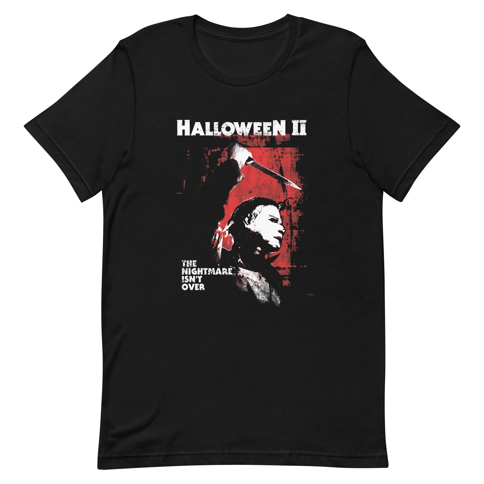 Halloween II TShirt Classic Slasher Horror Movie Graphic Tee Gift for Fans
