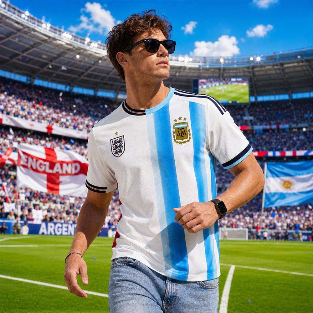 Argentina x England World Cup 2026 Limited Edition Football Jersey