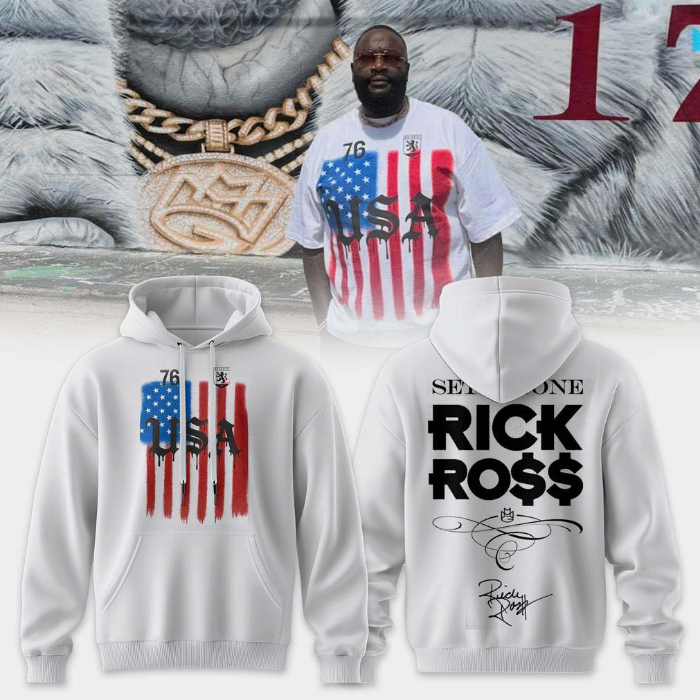 Rick Ross Set In Stone Album Hoodie Best Gift for Fans