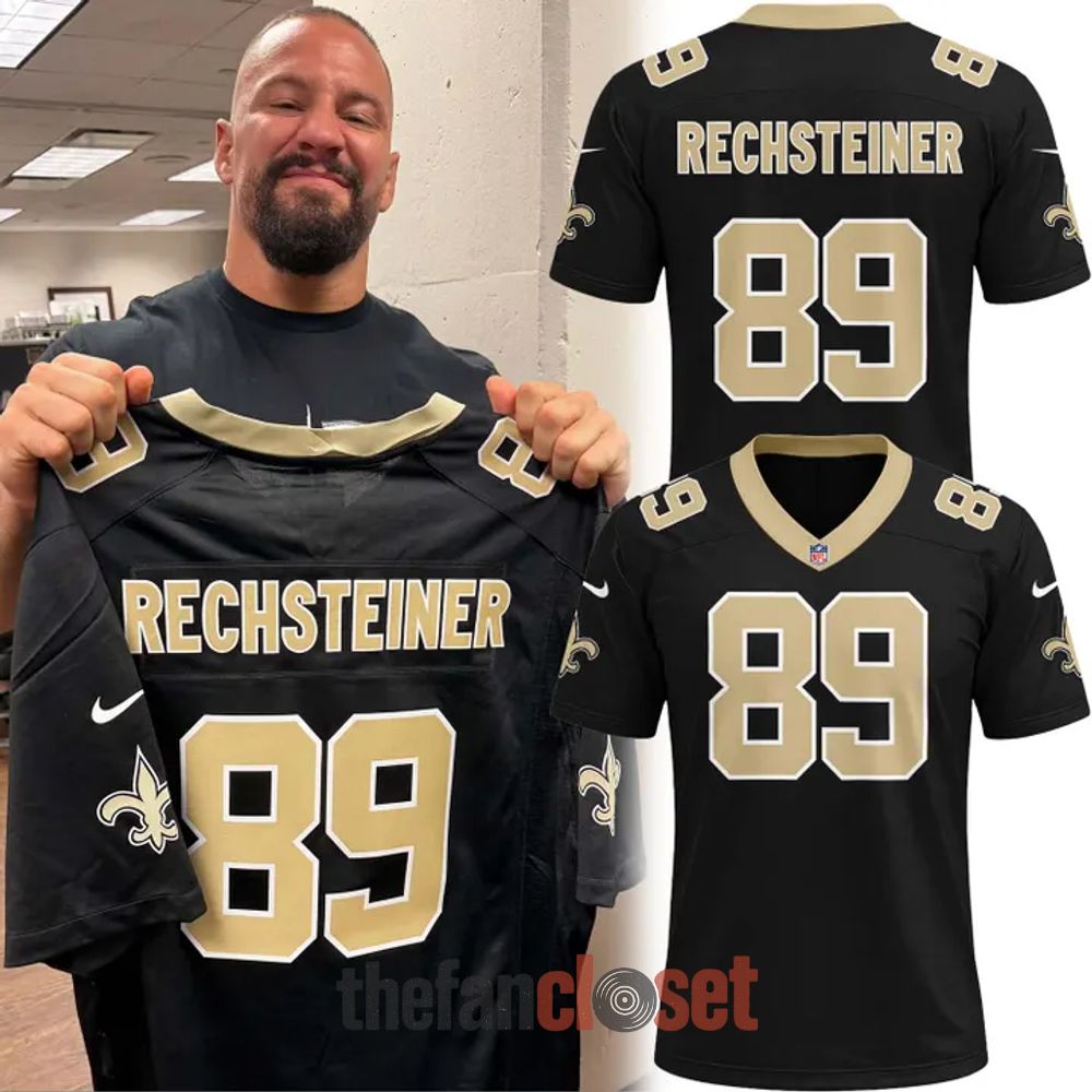 WWE Superstar RECHSTEINER New Orleans Saints Football Jersey