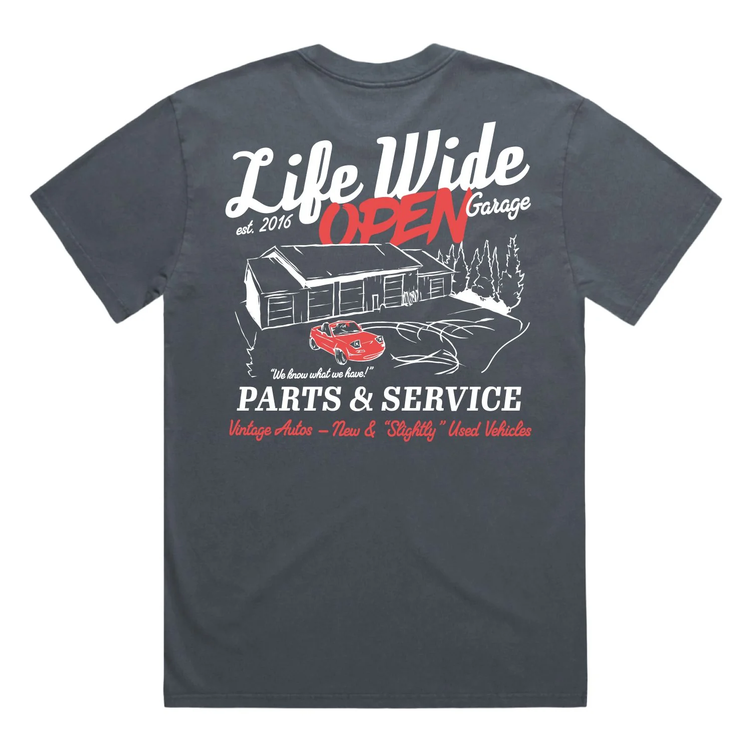 Parts and Service Mechanic Work T Shirt Merch 2025 Garage Gift For Men