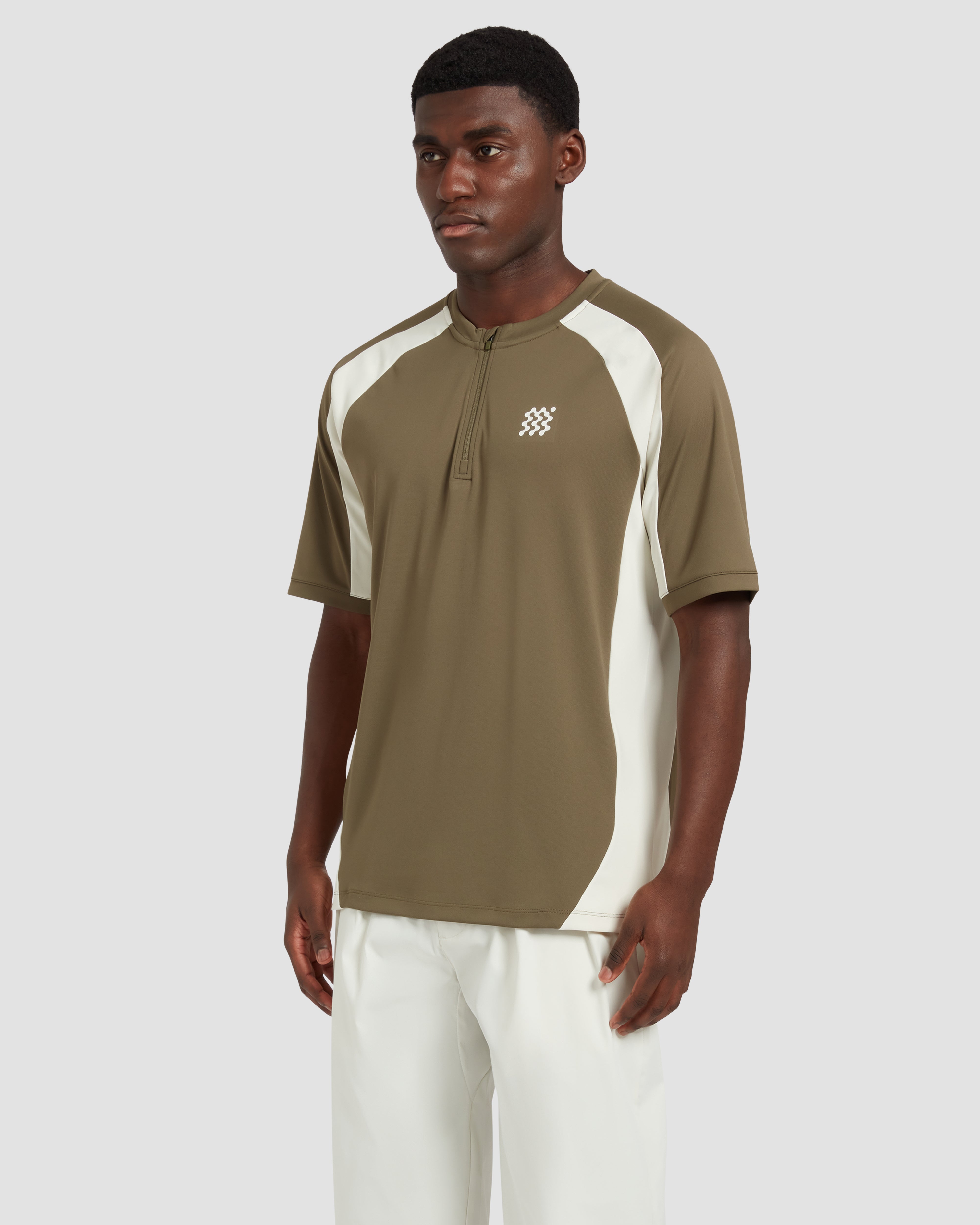 Jolidee Dark Olive Tour Polo featuring professional grade materials for tournament performance