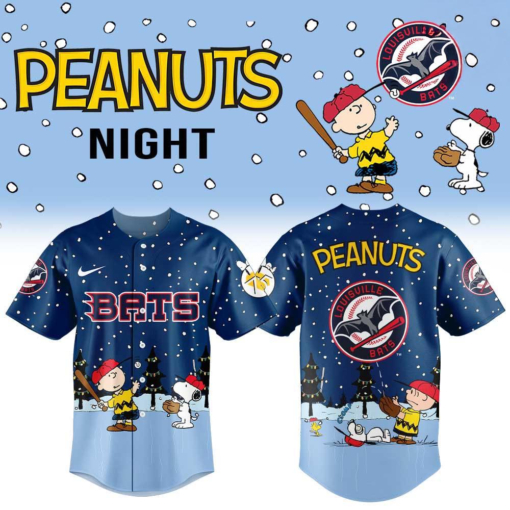 Louisville Bats Peanuts Night Snoopy Custom Baseball Jersey Character Fan Apparel 1 - Unicasport Louisville Bats Peanuts Night Snoopy Custom Baseball Jersey Character Fan Apparel