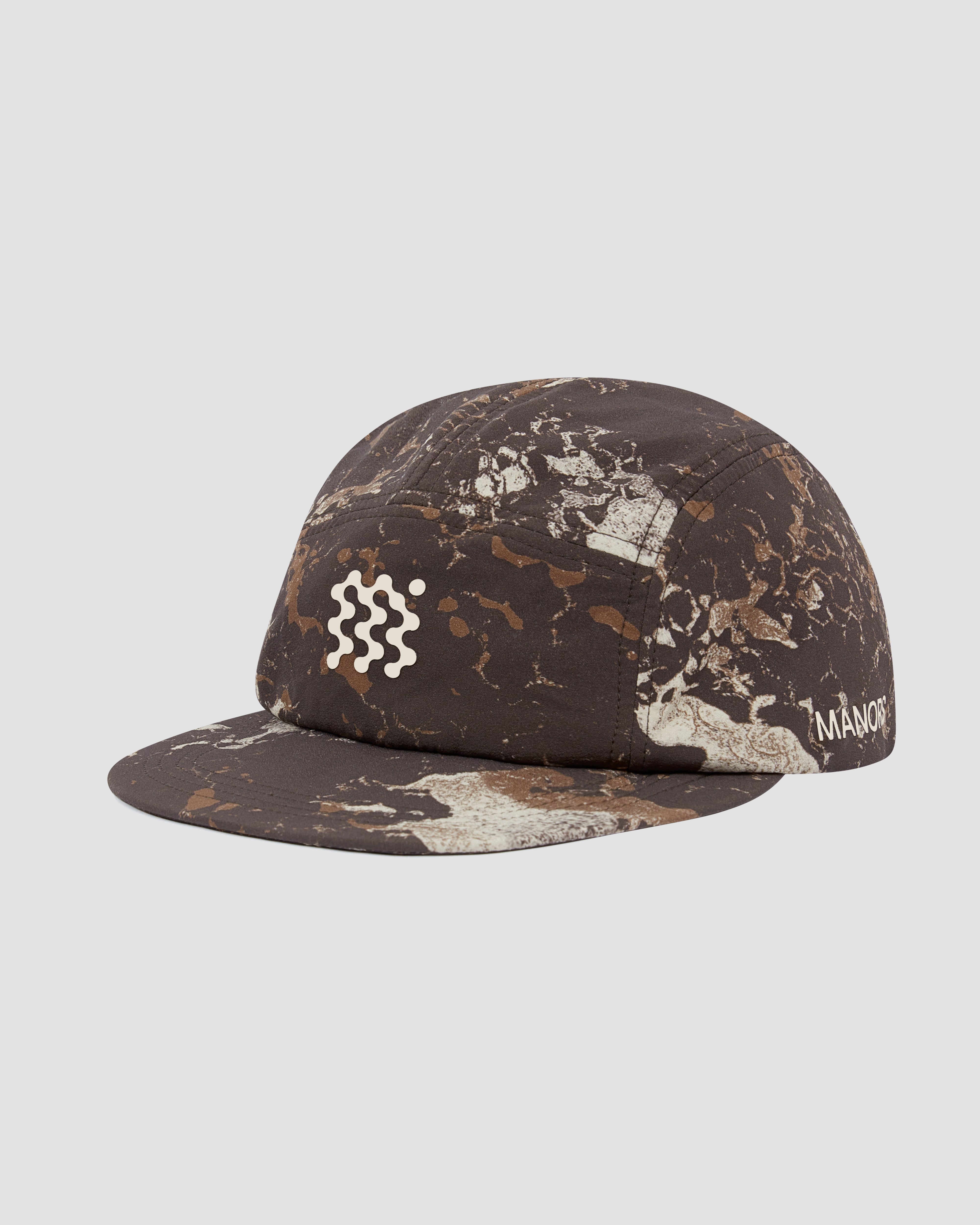 Jolidee Woodland Camo Tech Cap providing a rugged outdoor style for modern golf enthusiasts