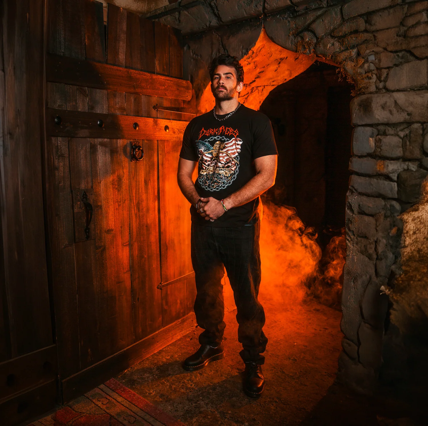 Dark Ages TShirt Dark Ages Graphic Tee Trendy Merch 2025