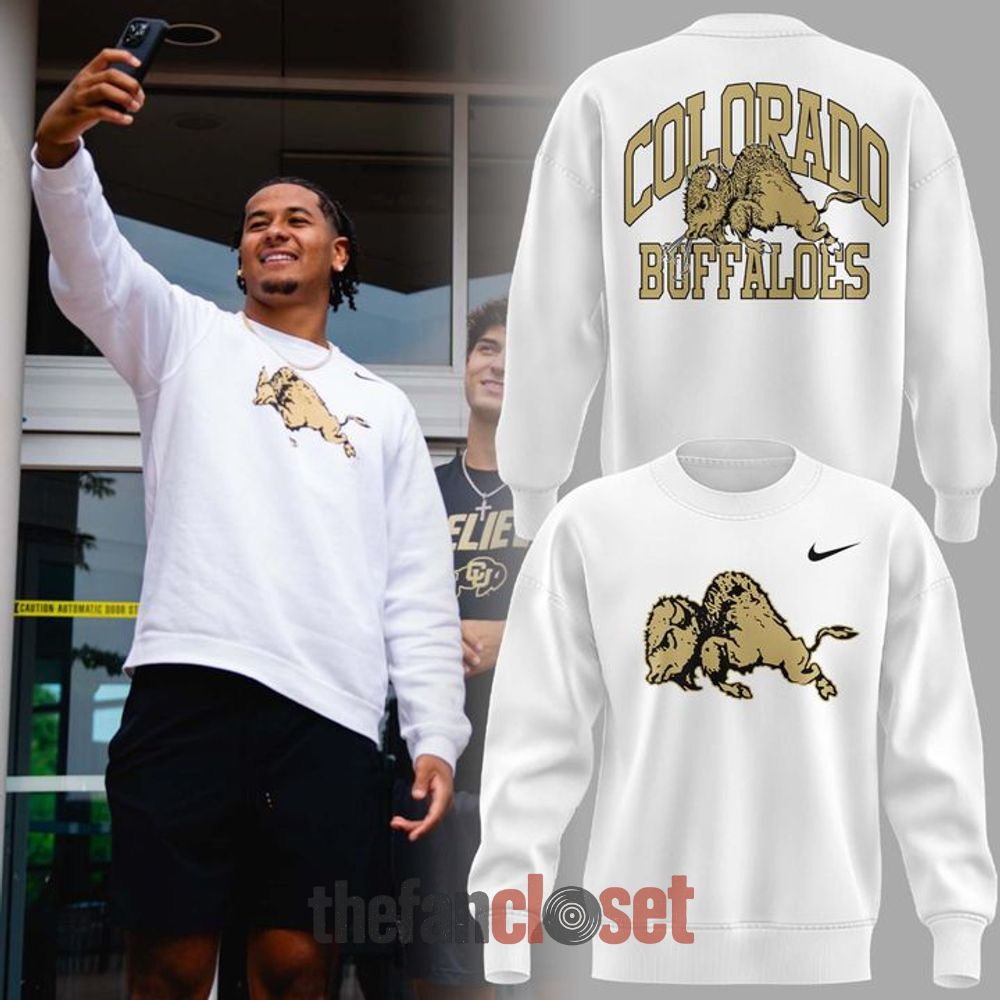 Colorado Buffaloes Football New 2026 Special Sweatshirt