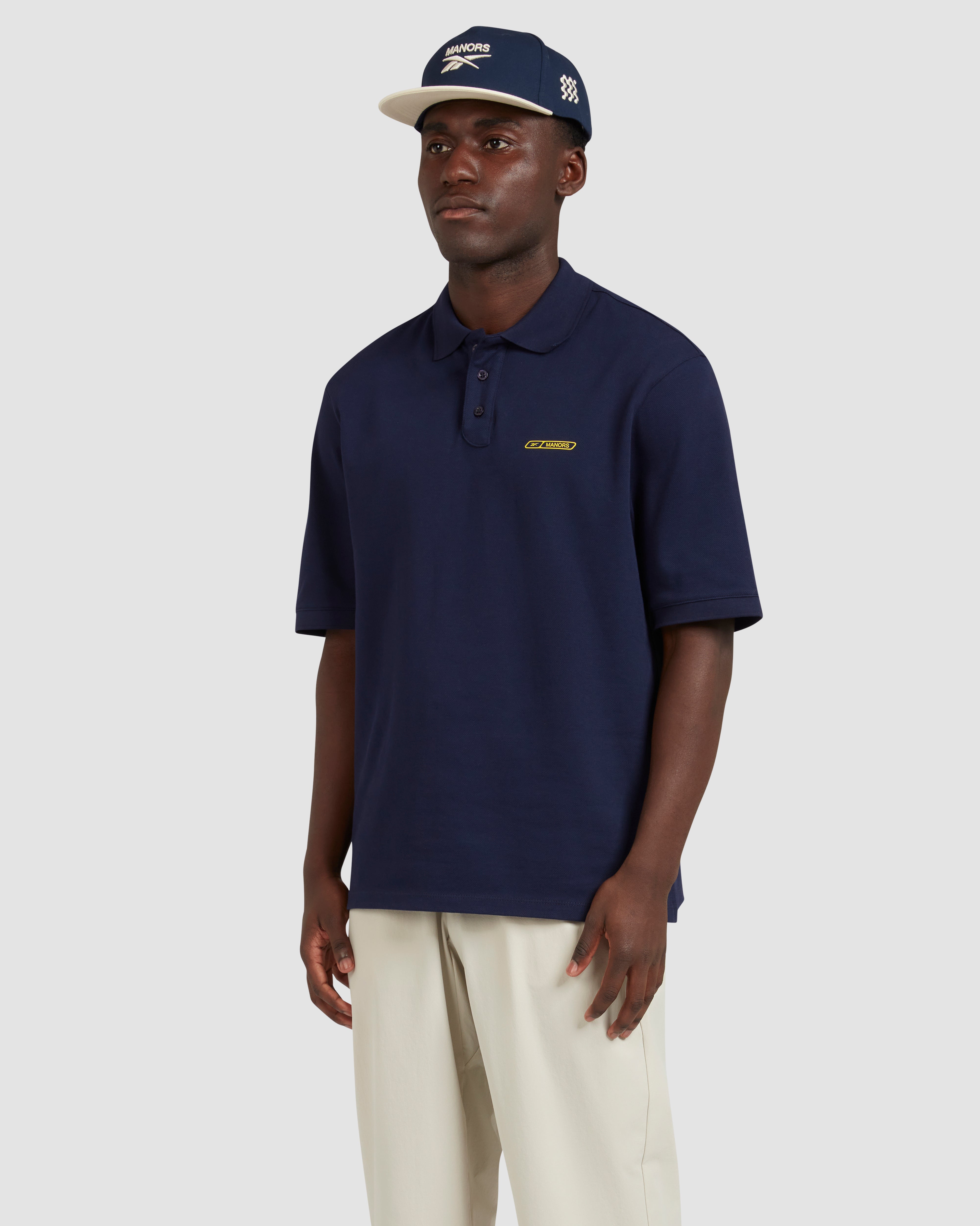 Jolidee x Navy Pique Polo designed for professional performance and limited edition style