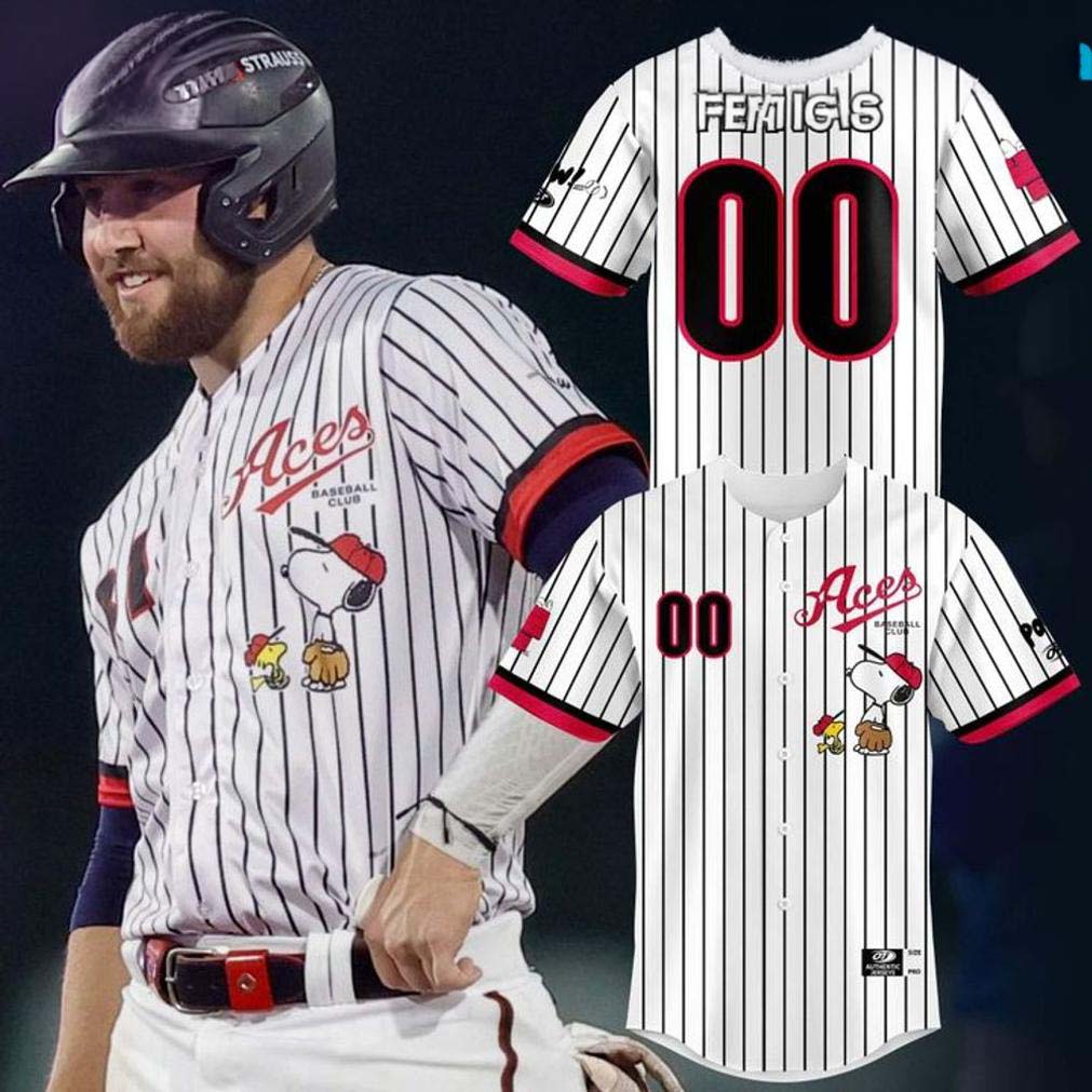 Reno Aces Peanuts Night 2026 Limited Edition Baseball Jersey - Best Gift for Fans