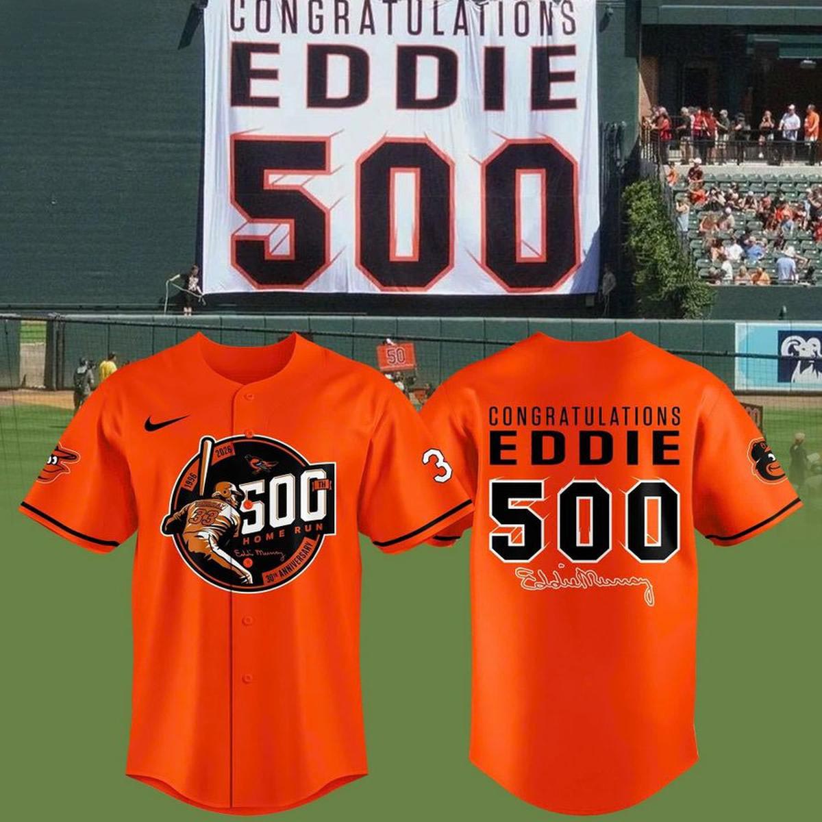 Baltimore Orioles Eddie Murray 500 Home Run Anniversary Baseball Jersey 2026 Collector Edition 1 - Unicasport Baltimore Orioles Eddie Murray 500 Home Run Anniversary Baseball Jersey 2026 Collector Edition