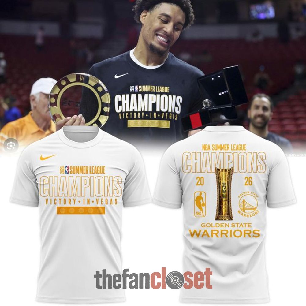 White Shirt - Golden State Warriors 2026 NBA Summer League Champions