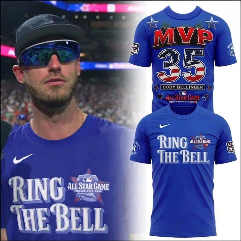 2026 Philadelphia All-Star Game Cody Bellinger MVP Ring The Bell Baseball T-Shirt - Gift Idea for Fans