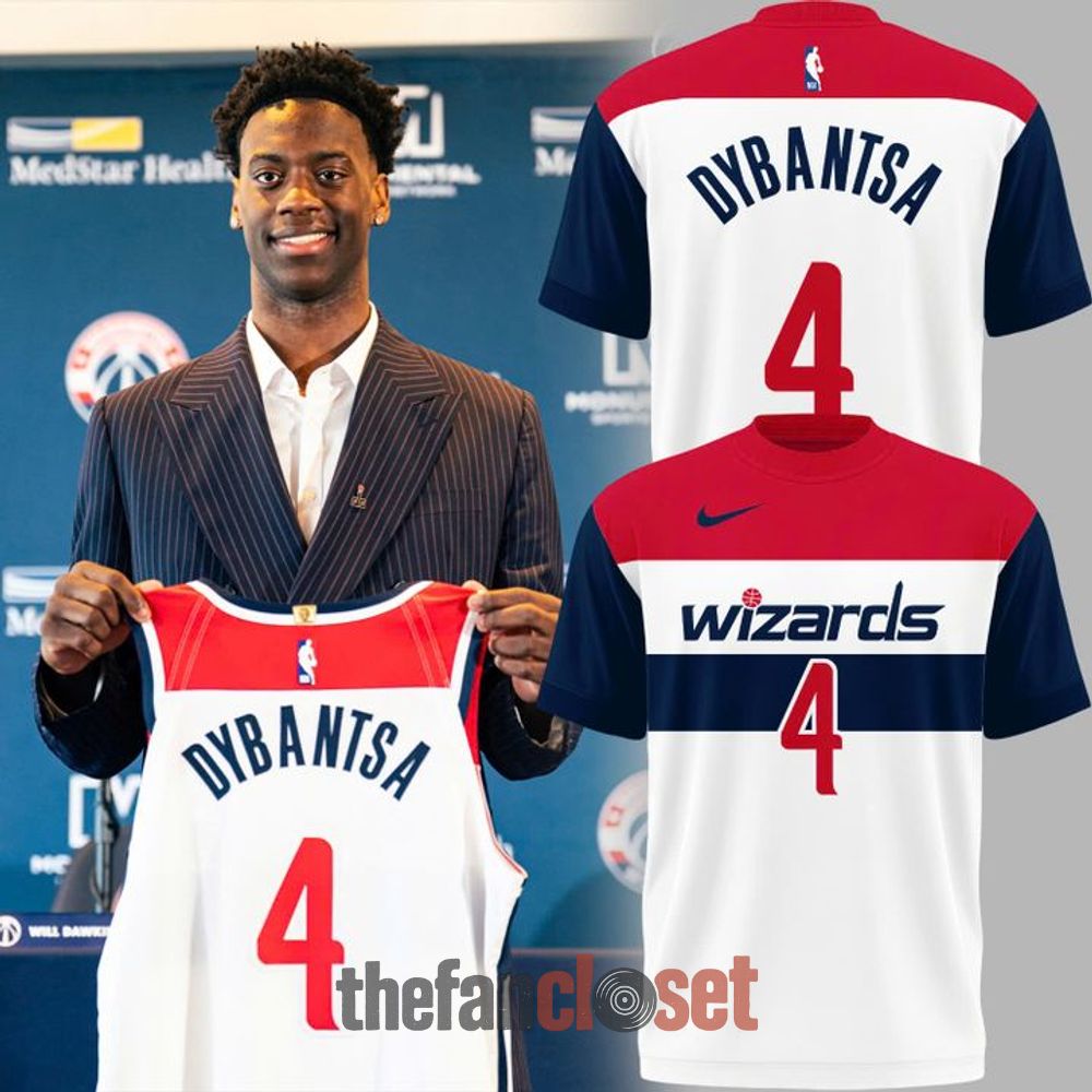 AJ Dybantsa Washington Wizards Limited Edition Shirt