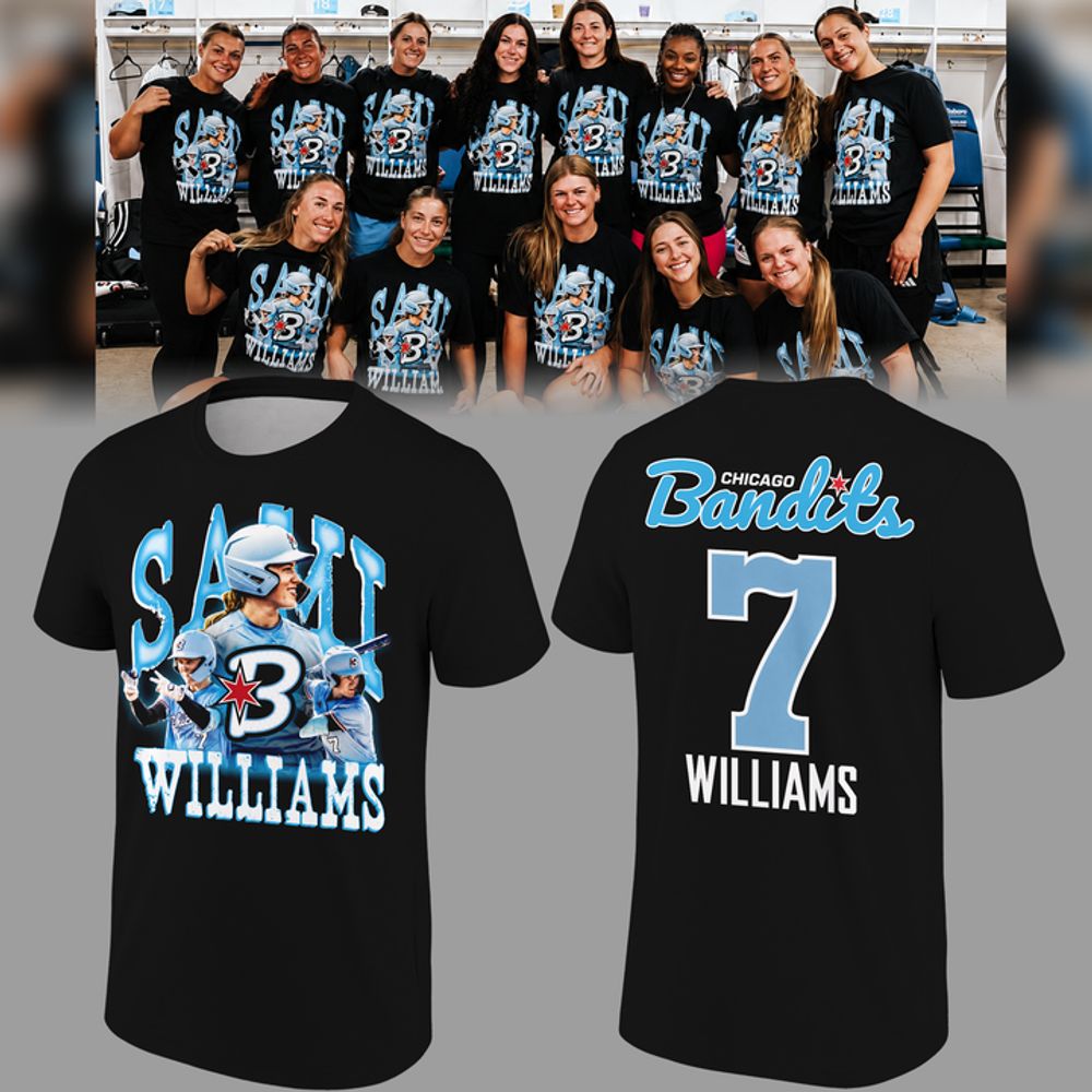 Sami Williams Chicago Bandits Limited Edition 2026 Shirt