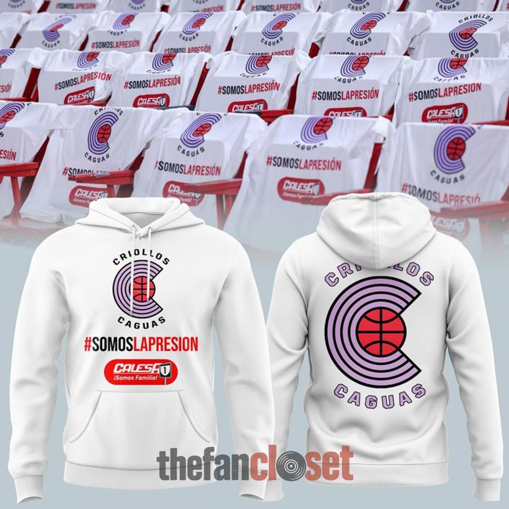 Puerto Rico Basketball Hoodie - Criollos de Caguas SomosLaPresiĂ³n