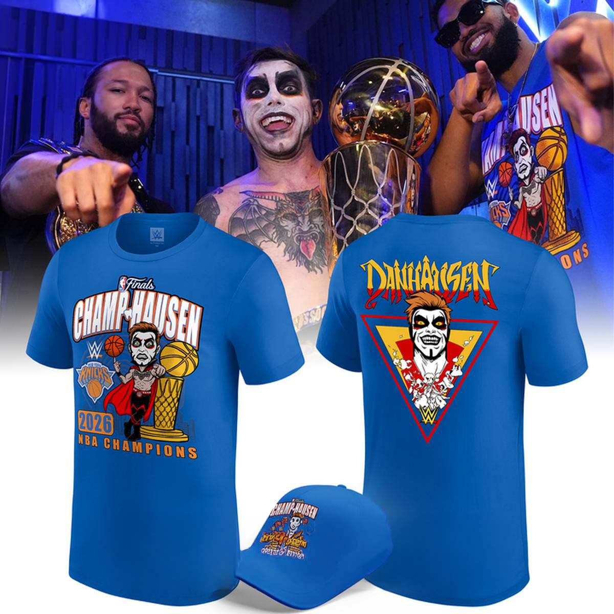 Danhausen x NBA 2026 New York Knicks Champ Hausen T-Shirt