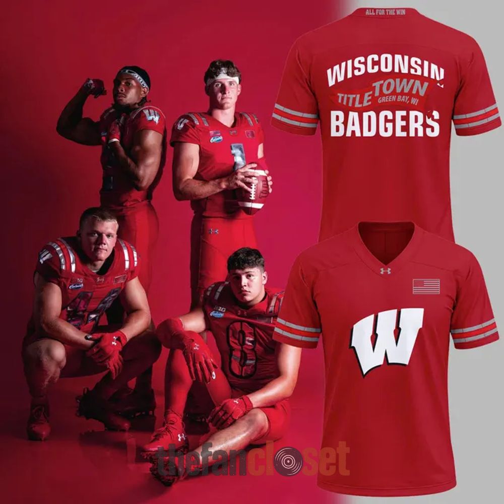 Wisconsin Badgers 2026 Lambeau Field Collection Football Jersey Apparel