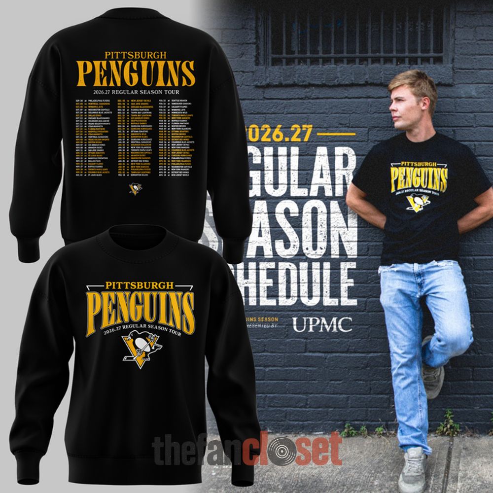 Pittsburgh Penguins Regular Season Schedule 2627 Sweatshirt