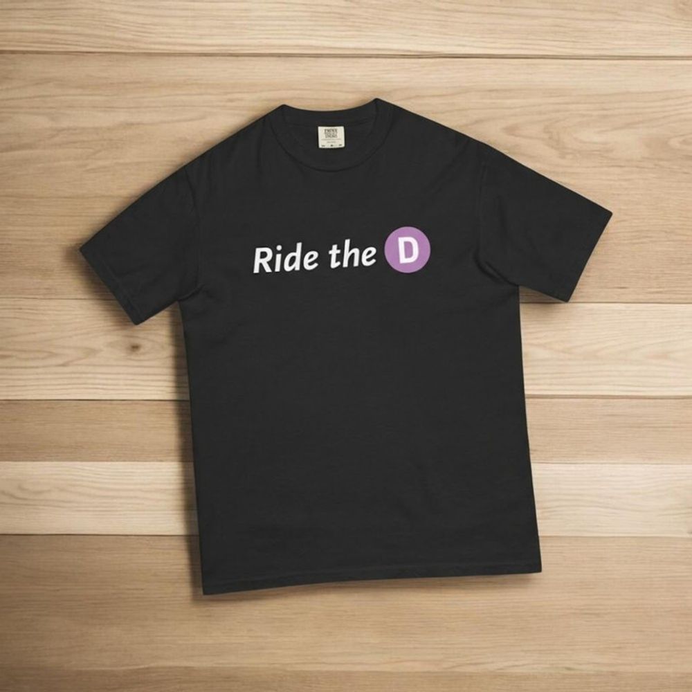 LA Metro 2026 Ride The D Shirt