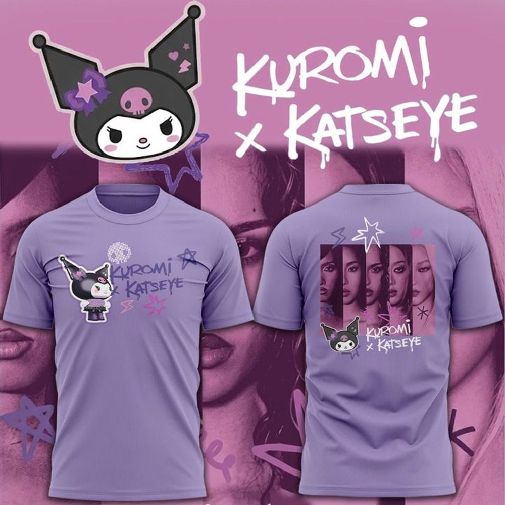 New 2026 KATSEYE x KUROMI Collab Shirt