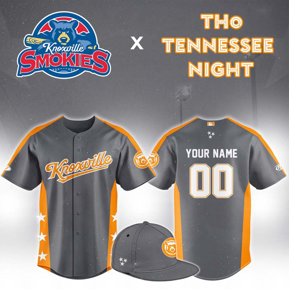 Knoxville Smokies x The Tennessee Night Limited Edition Baseball Jersey 1 - Unicasport Knoxville Smokies x The Tennessee Night Limited Edition Baseball Jersey
