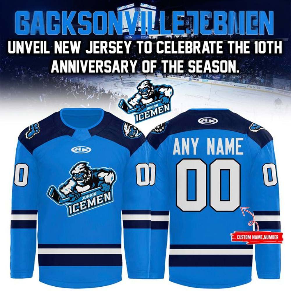 2026 Special Edition Jacksonville IceMen Hockey Jersey