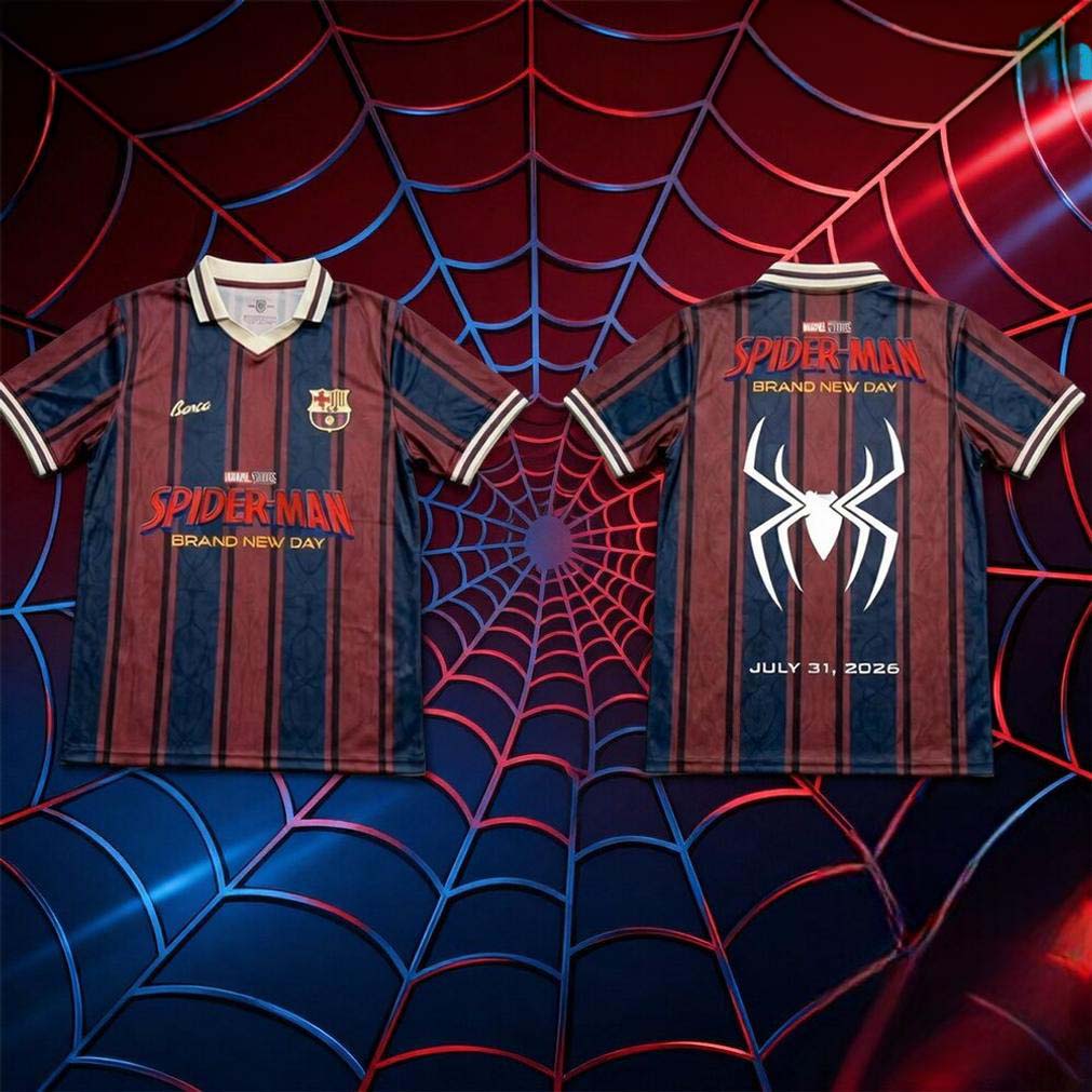 FC Barcelona Spider Man Brand New Day Jersey