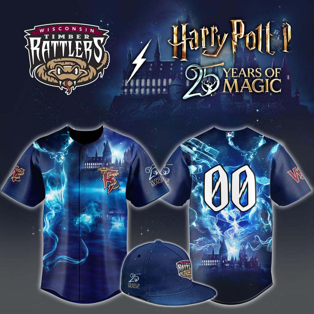Wisconsin Timber Rattlers Harry Potter Baseball Jersey