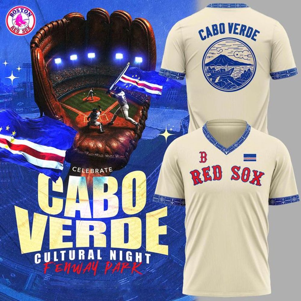 Boston Red Sox Cabo Verde Celebration 2026 Jersey - Best Gift for Fans
