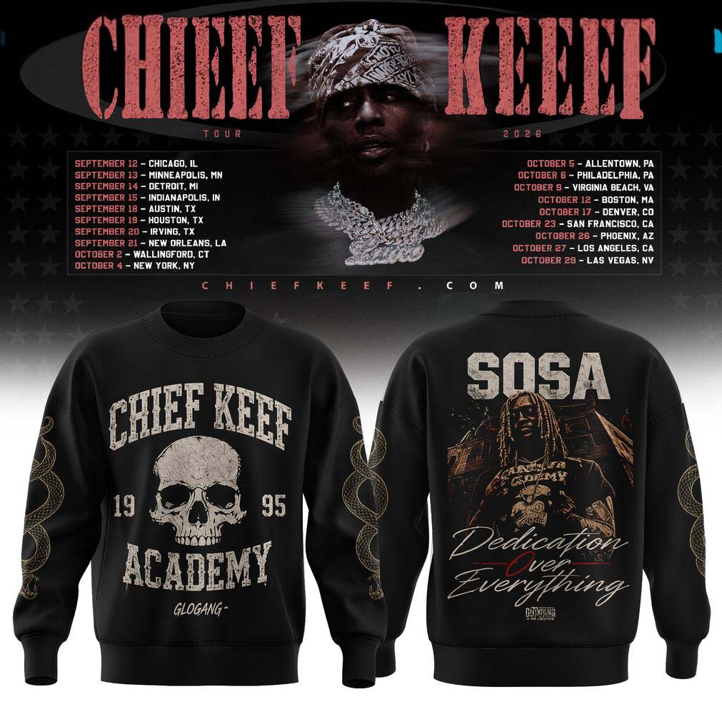 Chief Keef Live 26 Tour Graphic Sweater