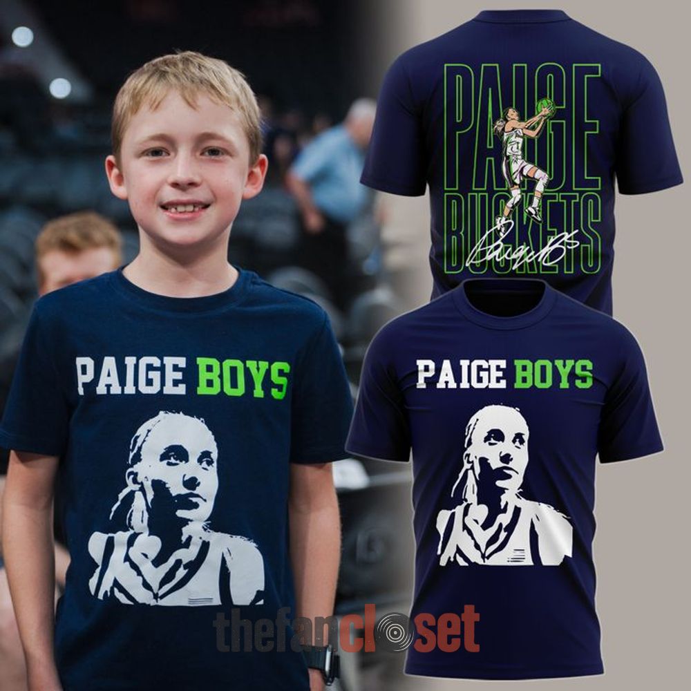 Dallas Wings Paige Boys Navy Limited Edition Shirt