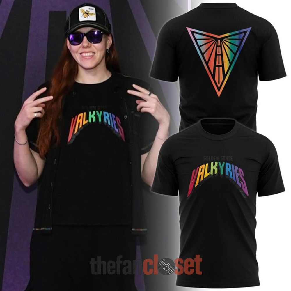 Peau De Loup Golden State Valkyries Black Special Shirt