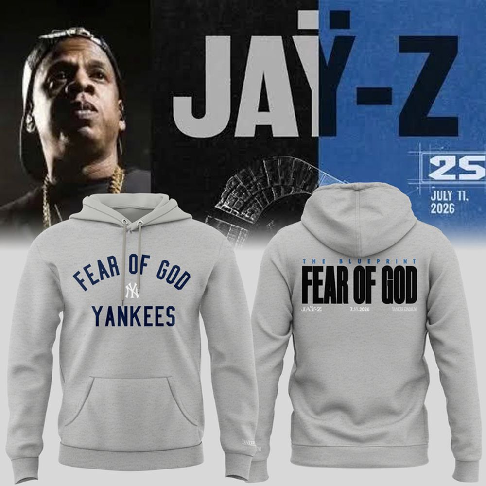 New York Yankees Jay Z Fear of God Hoodie