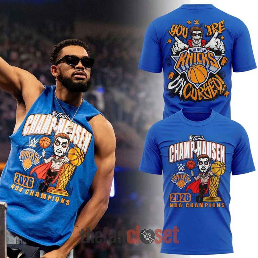 Danhausen x New York Knicks 2026 NBA Finals Champions T-Shirt