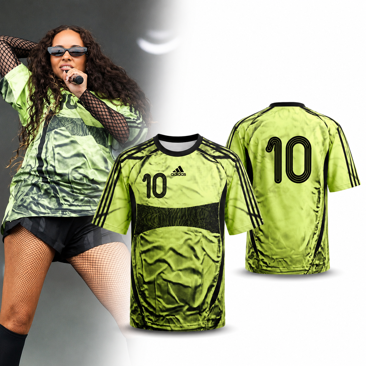 Jade Thirlwall Adidas Adilenium Season 4 Teamgeist Printed Jersey Shirt Outside Lands 2026 Pop Music Fan Apparel 1 - Unicasport Jade Thirlwall Adidas Adilenium Season 4 Teamgeist Printed Jersey Shirt Outside Lands 2026 Pop Music Fan Apparel