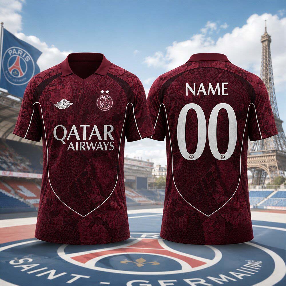 Paris Saint Germain PSG Air Jordan Concept Third Kit Jersey Shirt 1 - Unicasport Paris Saint Germain PSG Air Jordan Concept Third Kit Jersey Shirt