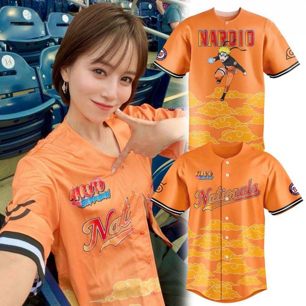 Washington Nationals x Naruto Shippuden Night 2026 Special Baseball Jersey - Best Gift for Fans