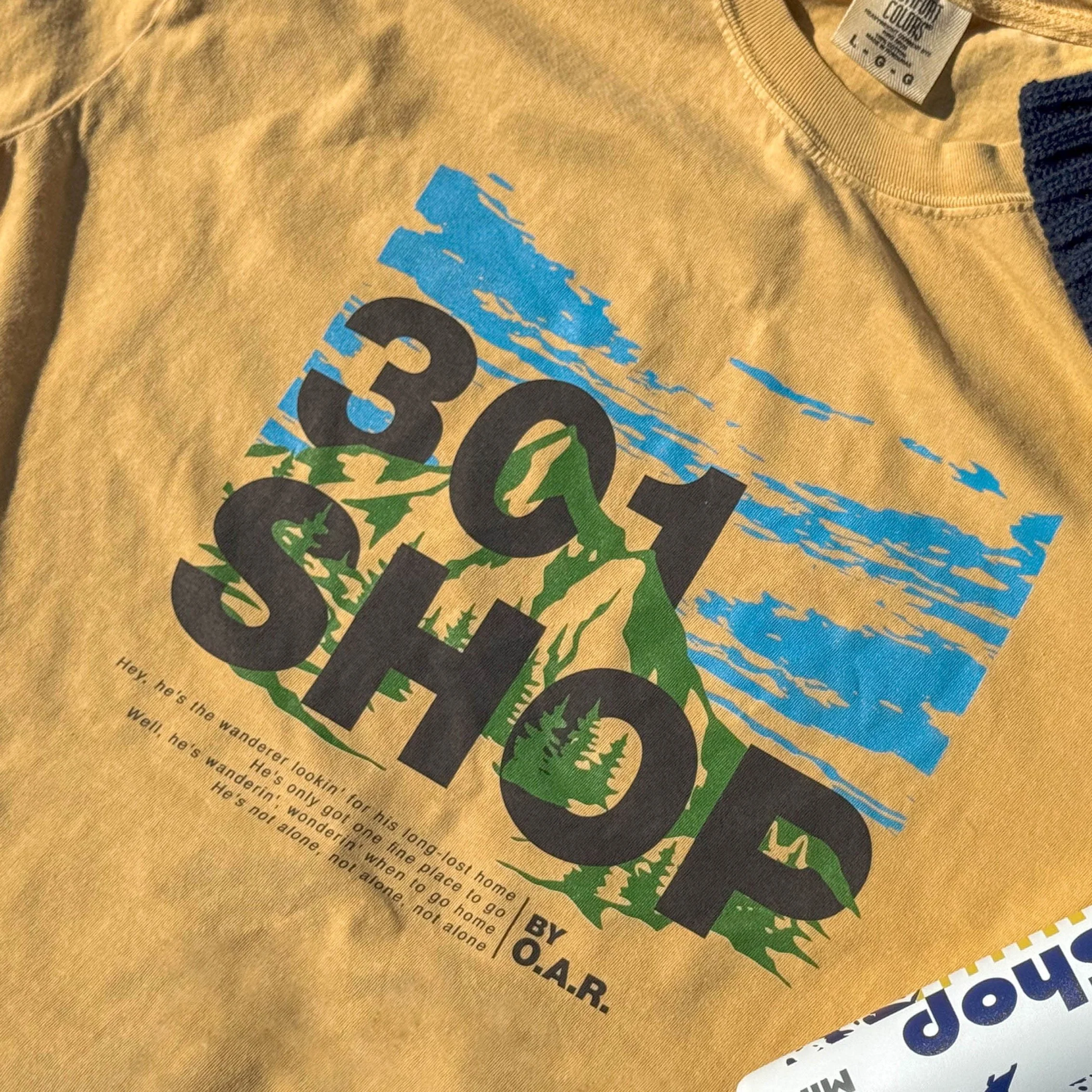 The Wanderer TShirt OAR Vintage Album Streetwear Graphic Tee Gift for Fans