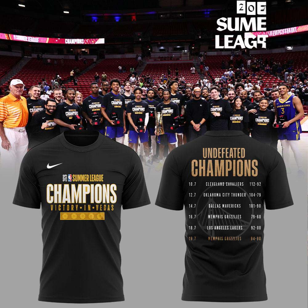 Golden State Warriors 2026 NBA Summer League T-Shirt