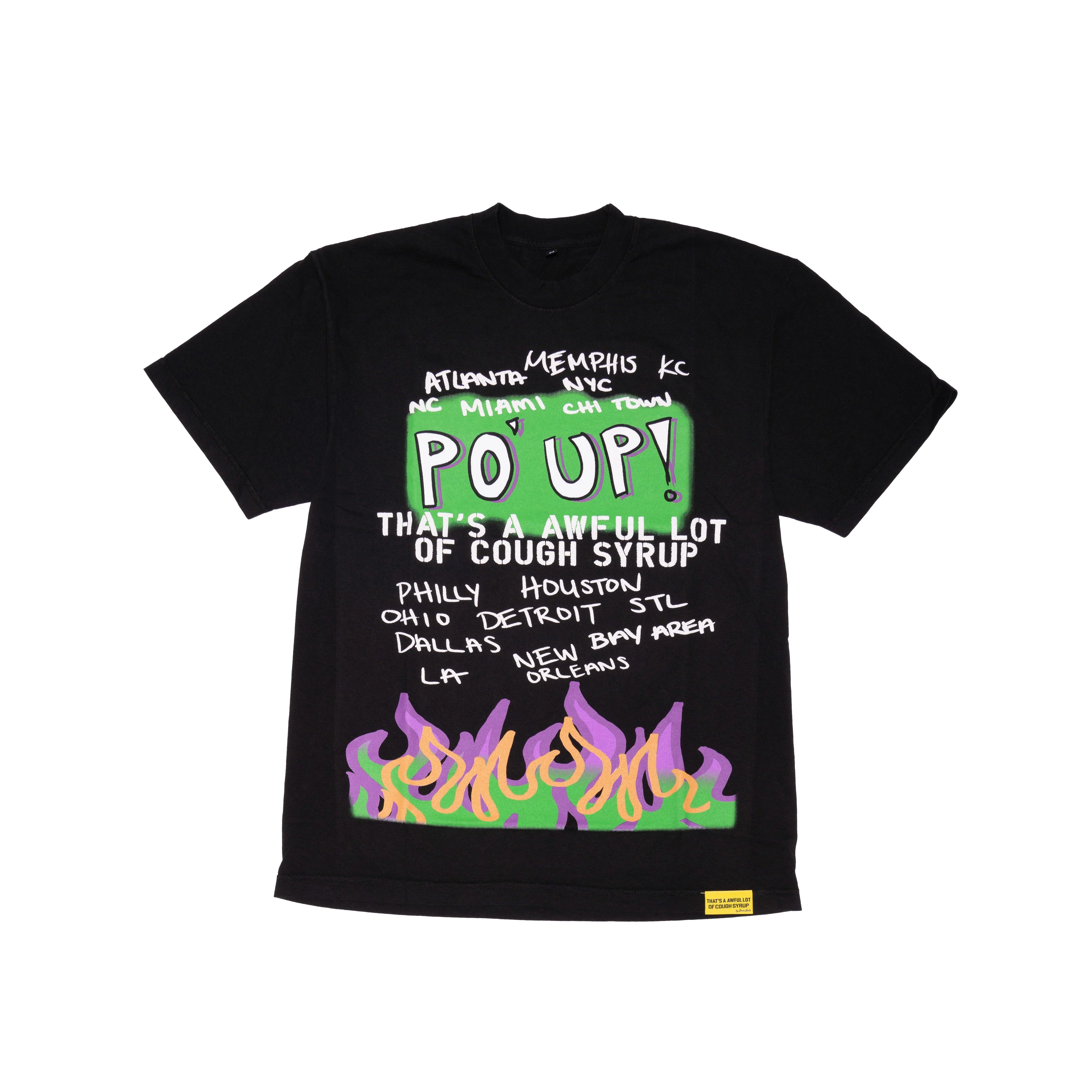 Po Up TShirt Fun Po Up Graphic Tee Merch 2025
