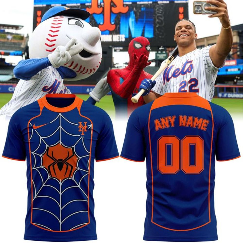New York Mets x SpiderMan 2026 Special Edition Shirt