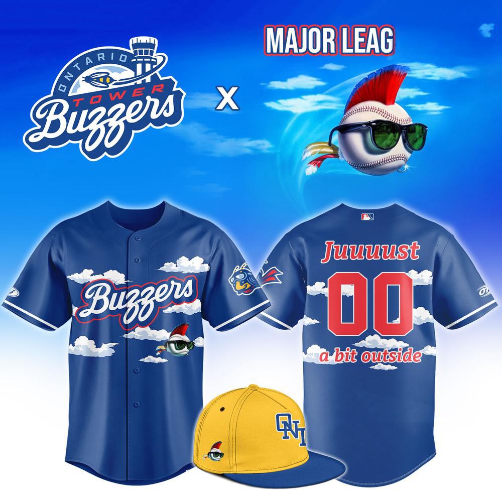 Ontario Tower Buzzers Major League Night Baseball Jersey Game Night Fan Sports Apparel 1 - Unicasport Ontario Tower Buzzers Major League Night Baseball Jersey Game Night Fan Sports Apparel