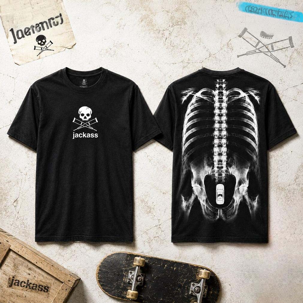 Jackass Ryan Dunn Toy Car Butt XRay Tee