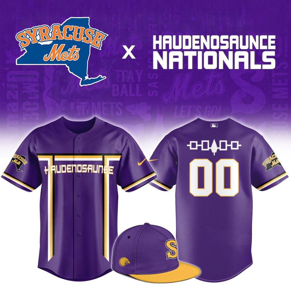 Syracuse Mets x Haudenosaunee Nationals 2026 Edition Baseball Jersey 1 - Unicasport Syracuse Mets x Haudenosaunee Nationals 2026 Edition Baseball Jersey