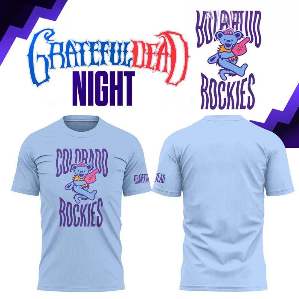 Grateful Dead Night 2026 Colorado Rockies Shirt