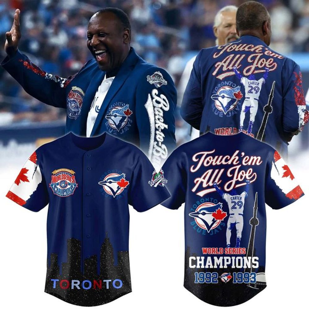 Toronto Blue Jays Touch Em All Joe 2026 Limited Edition Baseball Jersey