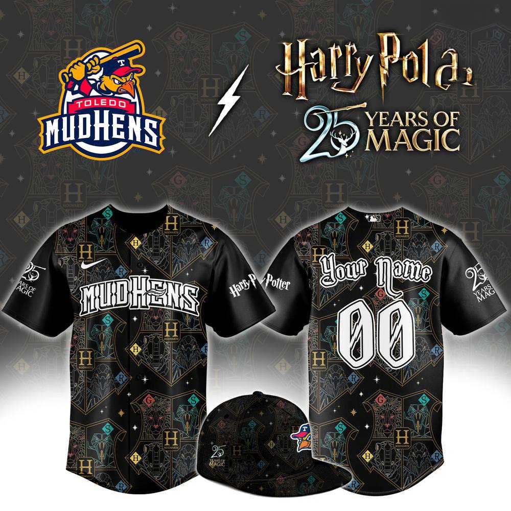 Toledo Mud Hens Harry Potter Night Limited Custom Baseball Jersey - Gift for Fans