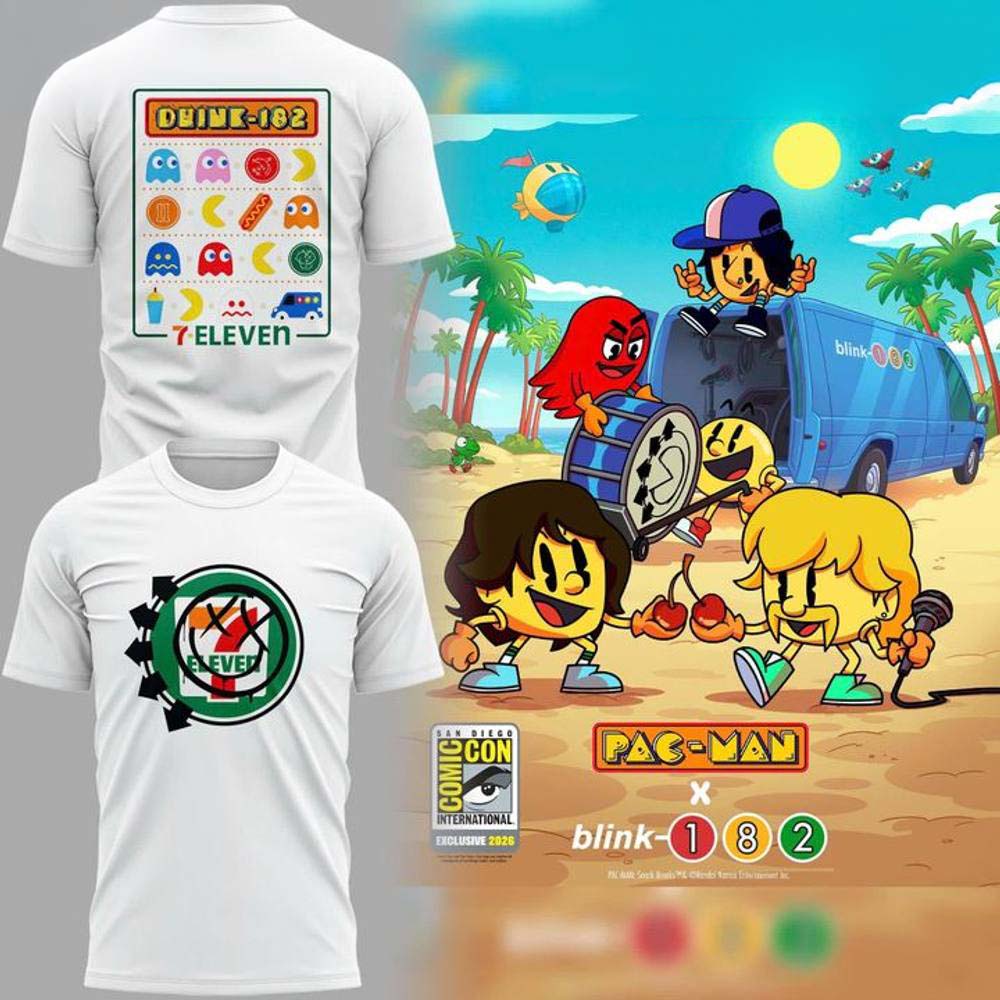 Blink182 x PACMAN T-Shirt