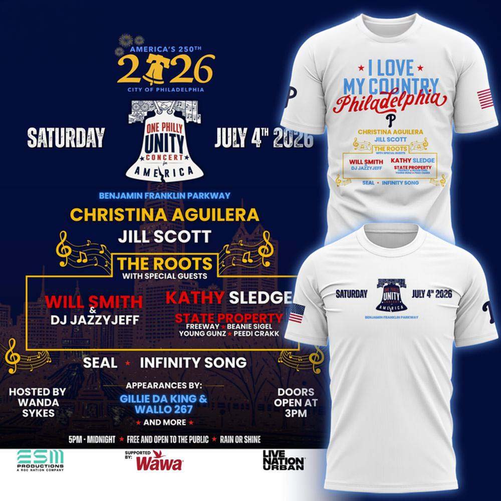 Philadelphia Phillies Celebrating America's 250th Birthday White T-Shirt - Best Gift for Fans
